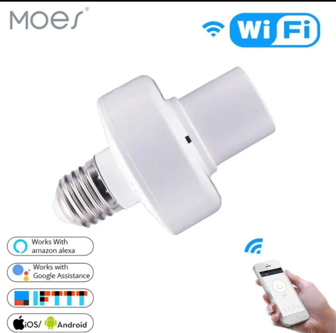 محول المصباح الذكي MOES WiFi
