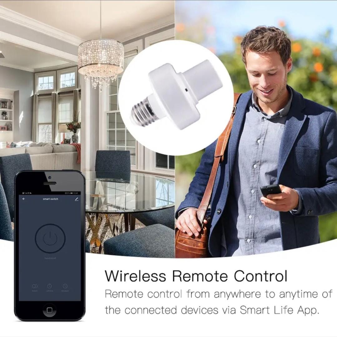 محول المصباح الذكي MOES WiFi