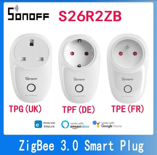 مقبس ذكي SONOFF S26R2ZB Zigbee