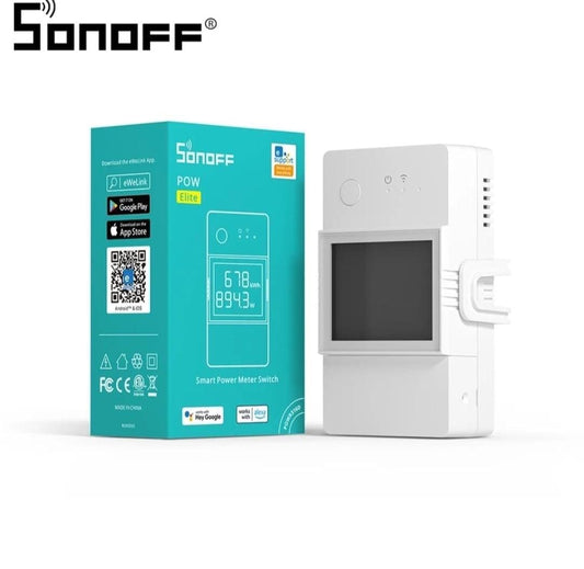 مفتاح ذكي لقياس الطاقة SONOFF POW Eilte 16A/20A