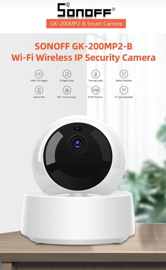 كاميرا IP لاسلكية صغيرة SONOFF GK-200MP2-B