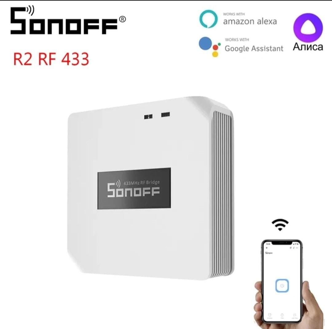 جهاز التحكم عن بعد SONOFF RF Bridge R2 433MHz WIFI HUB RF
