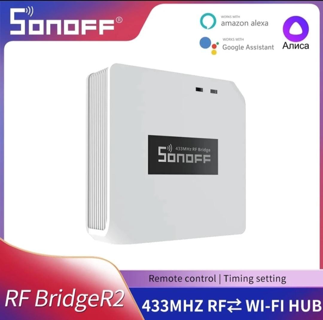 جهاز التحكم عن بعد SONOFF RF Bridge R2 433MHz WIFI HUB RF