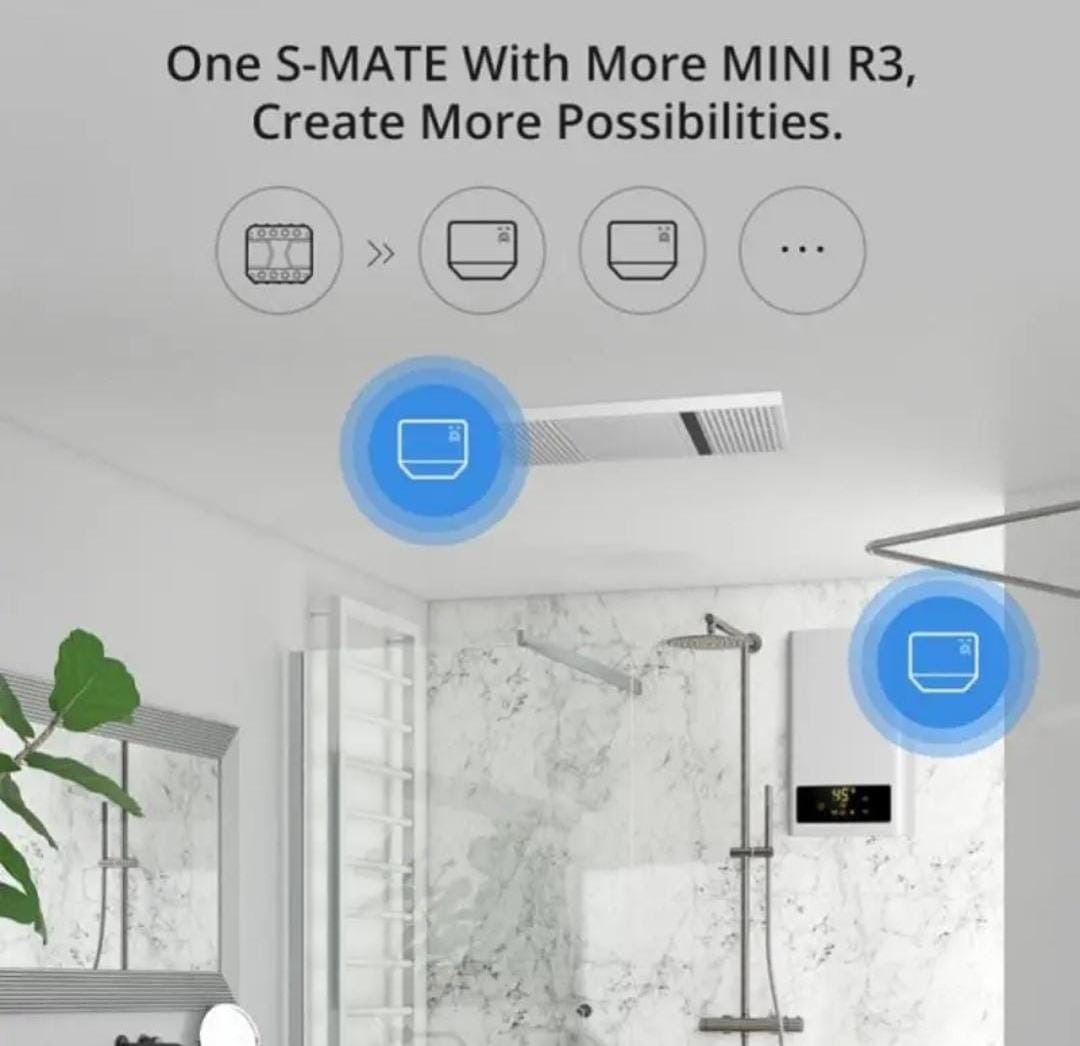 SONOFF S-MATE “No Neutral Wire” Solution