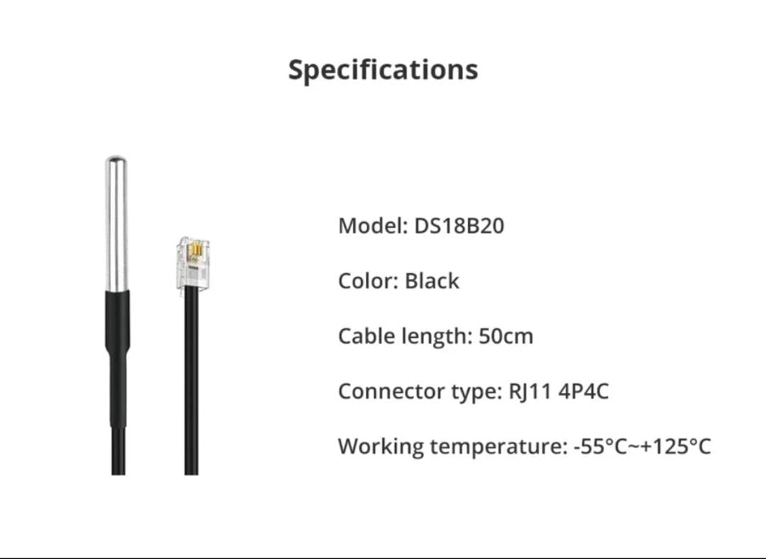 مفتاح SONOFF THR316D Elite Wi-Fi الذكي 16A