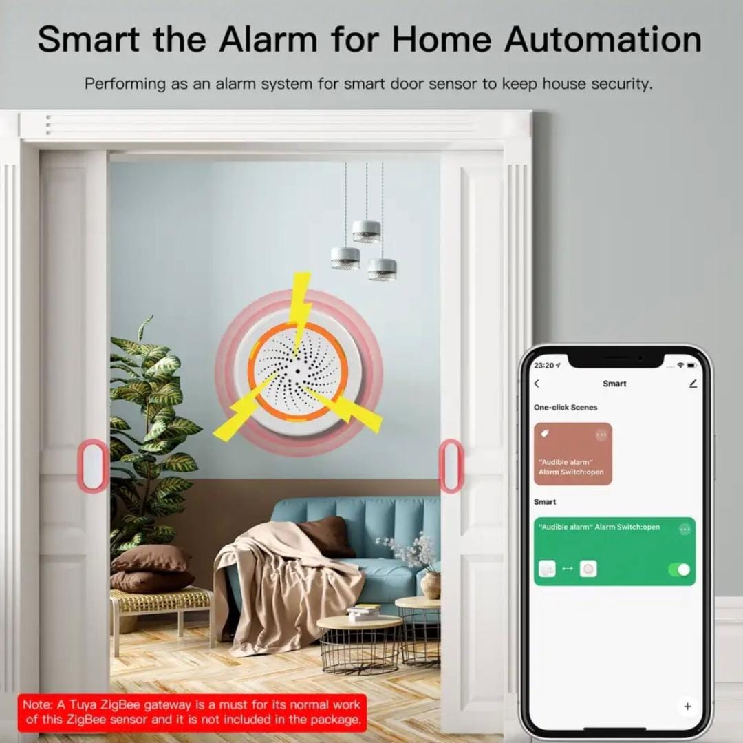 MOES Smart Siren Sensor