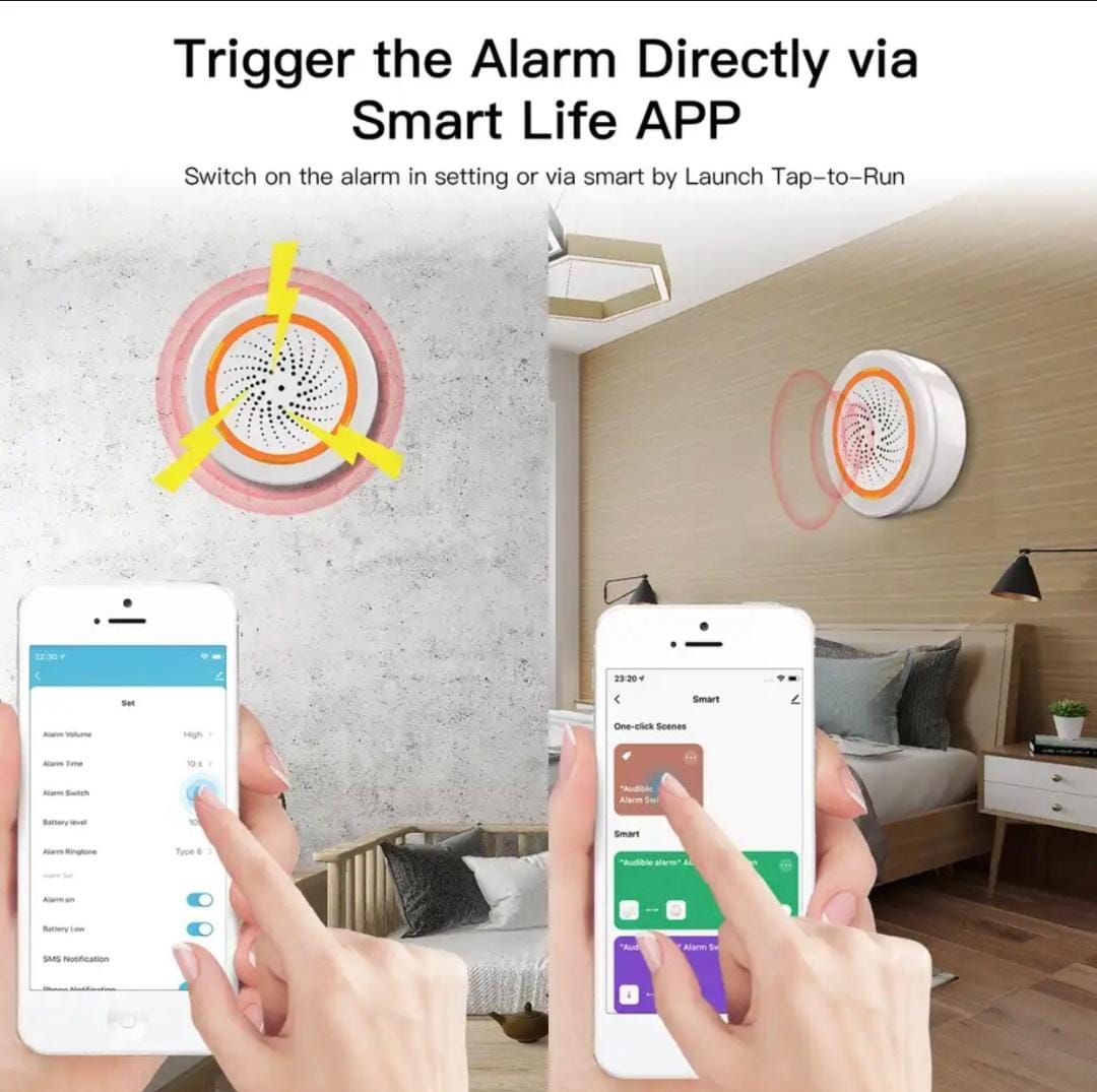 MOES Smart Siren Sensor