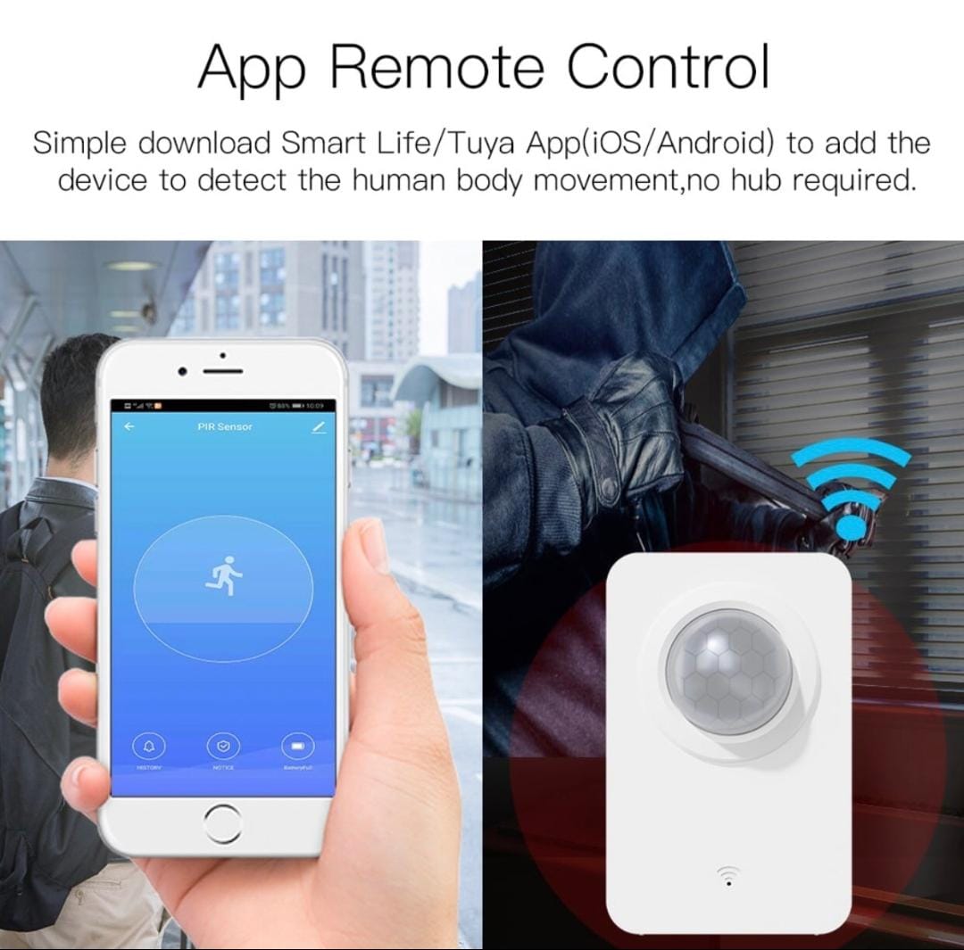 مستشعر الحركة MOES WiFi PIR