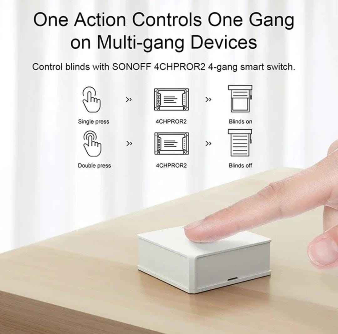 SONOFF SNZB-01 Zigbee Smart Switch Wireless Button Controller ZBBridge Required