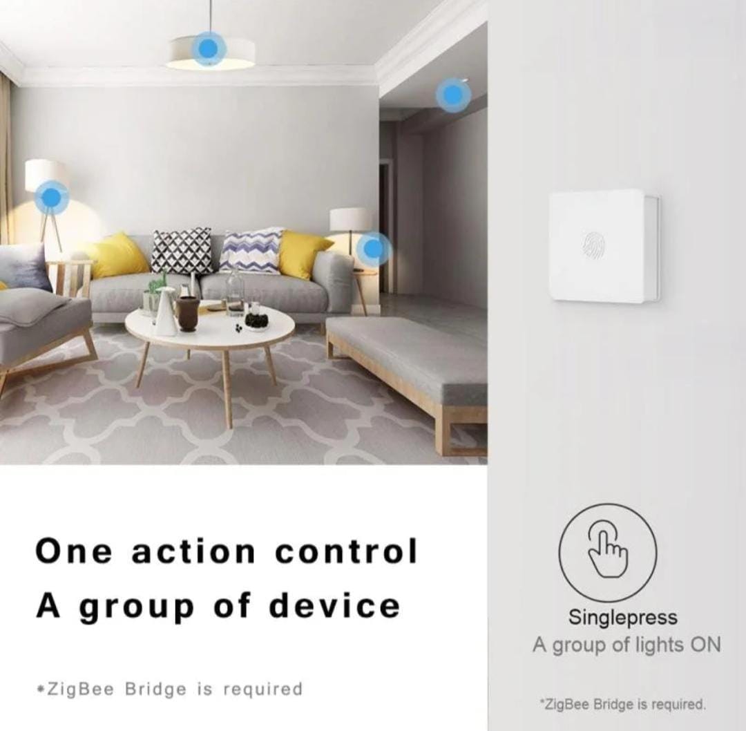 SONOFF SNZB-01 Zigbee Smart Switch Wireless Button Controller ZBBridge Required