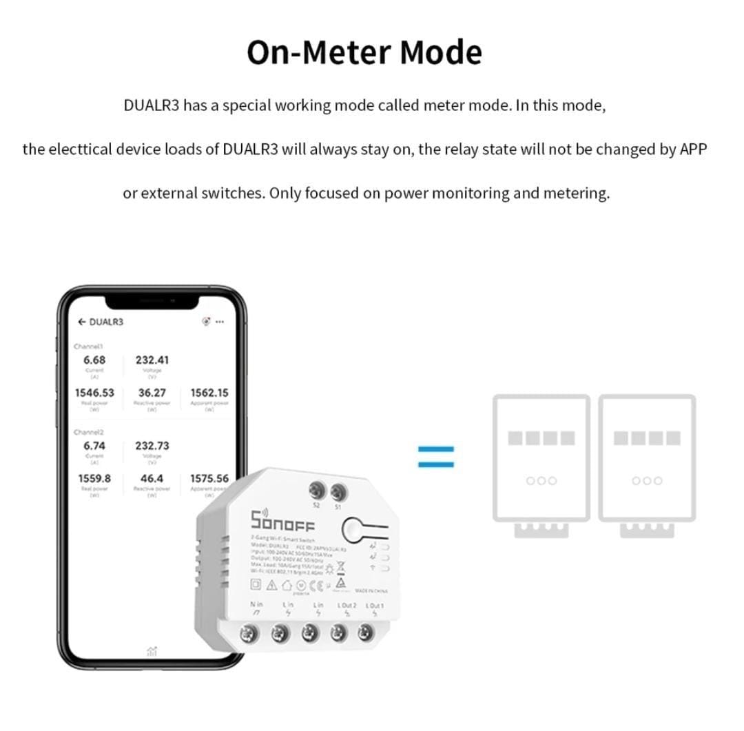 SONOFF Dual R3 Switch Dual Relay