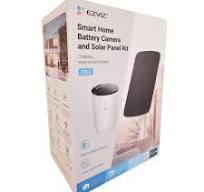 EZVIZ Smart Home Battery Camera and Solar Panel Kit CB3