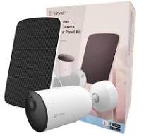 EZVIZ Smart Home Battery Camera and Solar Panel Kit CB3